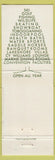 Matchbook Cover - Northernaire Three Lakes WI WORN