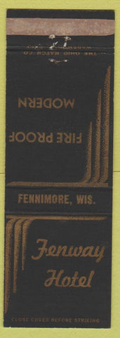 Matchbook Cover - Fenway Hotel Fennimore WI