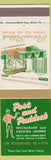 Matchbook Cover - Post and Paddock Restaurant Miami Beach FL