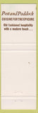 Matchbook Cover - Post and Paddock Restaurant Miami Beach FL