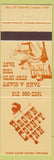 Matchbook Cover - Brown County Inn Nashville IN