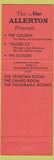 Matchbook Cover - Allerton Hotel Chicago IL