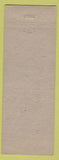 Matchbook Cover - James Jack Agin Sheriff Muskingum County Ohio Zanesville OH