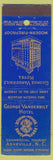 Matchbook Cover - George Vanderbilt Hotel Asheville N