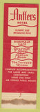 Matchbook Cover - Antlers Hotel Colorado Springs
