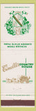 Matchbook Cover - Cinelli's Country House Cherry Hill NJ