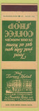 Matchbook Cover - Lorenz Hotel Redding CA