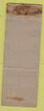 Matchbook Cover - Hancock House Ellsworth ME WORN