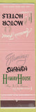 Matchbook Cover - Flamingo Sahara Hiway House AZ TX CA CHAIN