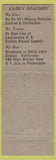 Matchbook Cover - Brookdale Lake Lodge Scotrun PA WEAR