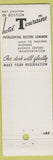 Matchbook Cover - Elizabeth Carteret Hotel Elizabeth NJ