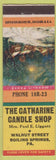 Matchbook Cover - Catharine Candle Shop Boiling Springs PA