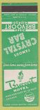 Matchbook Cover - Brevoort Hotel Chicago IL