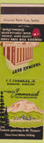 Matchbook Cover - Hotel Commercial Yakima WA