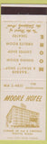 Matchbook Cover - Moore Hotel Seattle WA