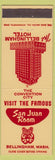 Matchbook Cover - Bellingham Hotel WA San Juan Room