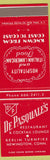 Matchbook Cover - De Pasquale's Restaurant Newington CT