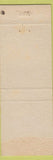 Matchbook Cover - The Meadows New London CT