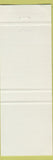 Matchbook Cover - Toni's Sales Service Nickoman Island BC green