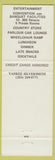 Matchbook Cover - Yankee Silversmith Inn Wallingford CT