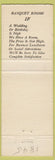 Matchbook Cover - St Regis Hotel Winnipeg MB WEAR