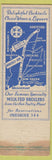 Matchbook Cover - Diorio's Retaurant Waterbury Waverly Inn Cheshire CT WORN