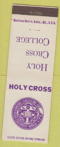 Matchbook Cover - Holy Cross College