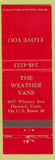 Matchbook Cover - Weather Vane Hamden CT