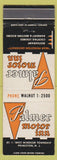 Matchbook Cover - Palmer Motor Inn Princeton NJ