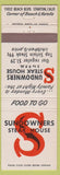 Matchbook Cover - Sundowners Steak House Stanton CA