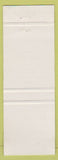 Matchbook Cover - Stuart Brooks Chilliwack BC green