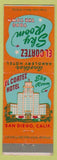 Matchbook Cover - El Cortez Hotel San Diego CA