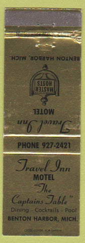 Matchbook Cover - Travel Inn Motel Benton Harbor MI