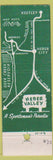 Matchbook Cover - Fisher Ranch Motel Cafe Keetley UT