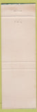 Matchbook Cover - Terrace Motel Apartments Boston MA