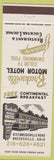 Matchbook Cover - Brecksville Motor Hotel OH Johnny Garneau's