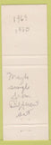 Matchbook Cover - Ziggy's Grocery Hamilton ON WEAR