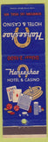 Matchbook Cover - Horseshoe Casino Las Vegas NV