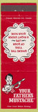 Matchbook Cover - Your Father's Mustache