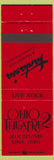 Matchbook Cover - Ohio Theatre Lima OH Fantasia Night Club