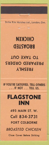 Matchbook Cover - Flagstone Inn Port Colborne ON