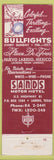 Matchbook Cover - Sands Motor Hotel Laredo TX WEAR