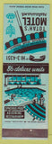 Matchbook Cover - Totah's Motel Restaurant Victoria TX