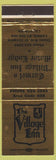 Matchbook Cover - Village Inn Motor Lodge Carmel by the Sea CA