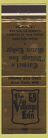 Matchbook Cover - Village Inn Motor Lodge Carmel by the Sea CA