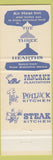 Matchbook Cover - Cloud 9 Lounge Atlanta Airport GA