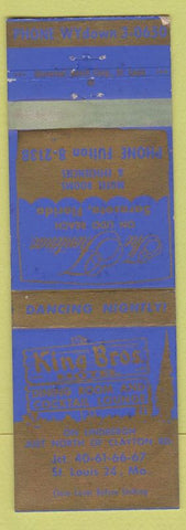 Matchbook Cover - King Bros Motel St Louis MO Route 66 WEAR