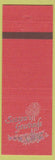 Matchbook Cover - El Moro Restaurant San Diego CA Christmas