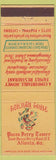Matchbook Cover - Heilman House Atlanta GA WEAR