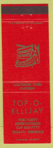 Matchbook Cover - Top O Ellijay GA Restaurant